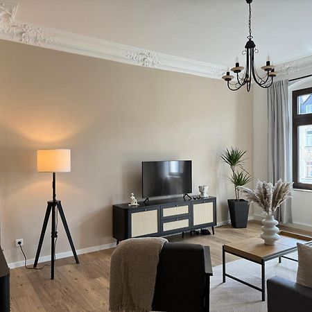 Stylisches Appartement Im Jugendstil-Viertel Chemnitz Extérieur photo