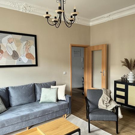 Stylisches Appartement Im Jugendstil-Viertel Chemnitz Extérieur photo